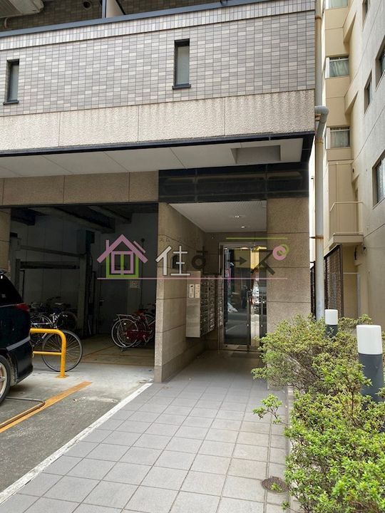 ハイツ・ドアーンの玄関