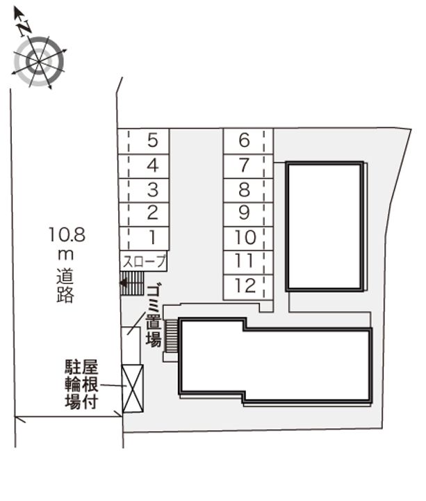 レオパレスエストの地図