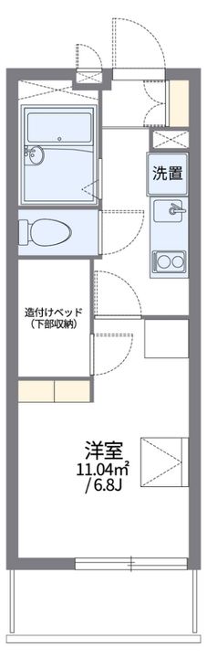 レオパレス風花の間取り
