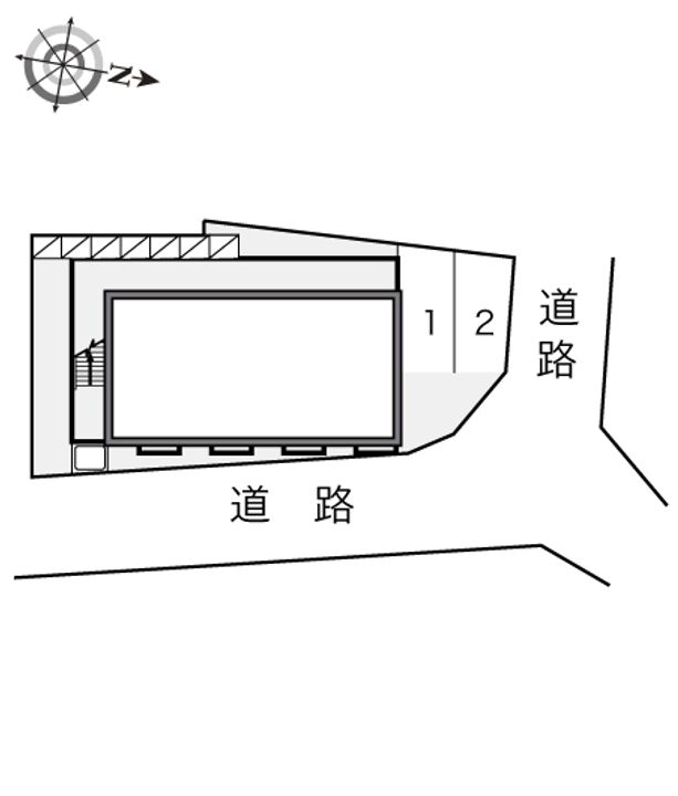 レオパレスパルクの地図