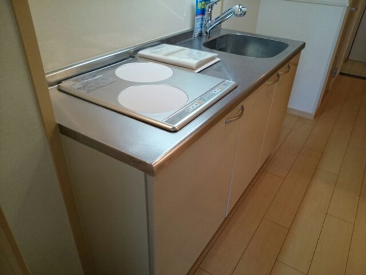 大阪府堺市堺区今池町1丁の賃貸マンションのキッチン