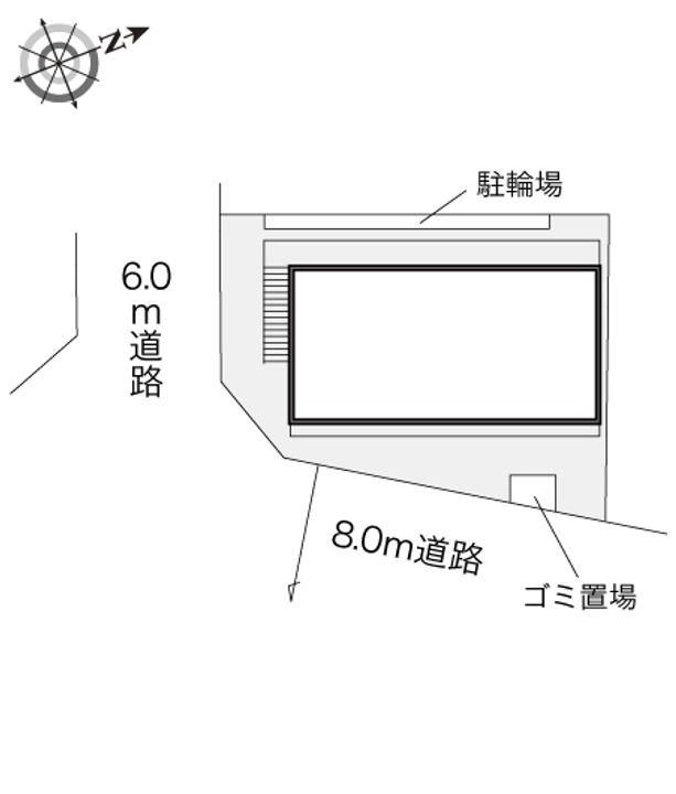 レオパレスエクセルの地図