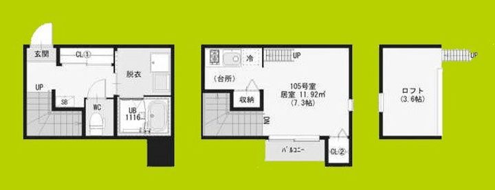 NEXSTAGE大桐の間取り