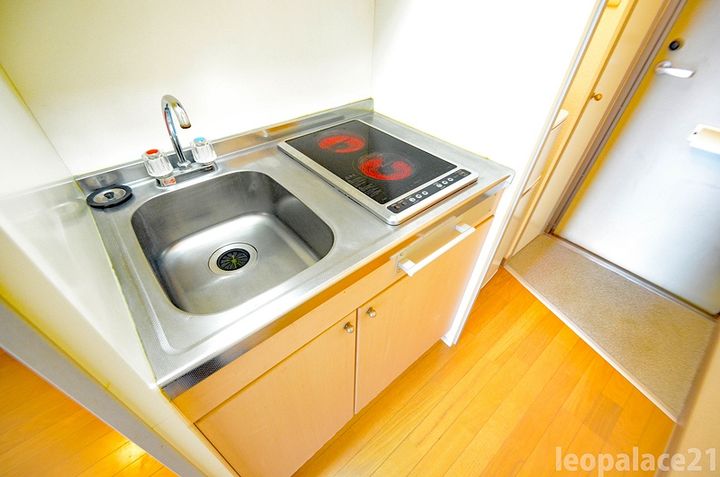 レオパレスプラムIのキッチン