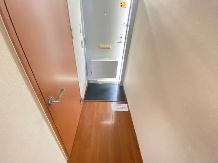 レオパレスエクセルの玄関