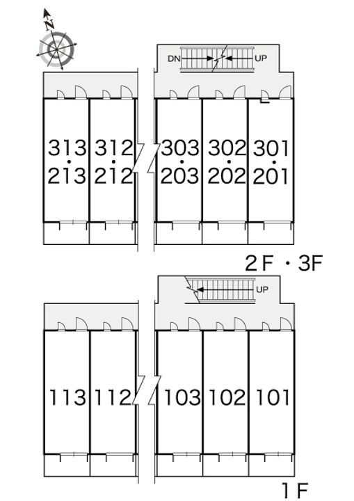 レオパレスホープ21の地図