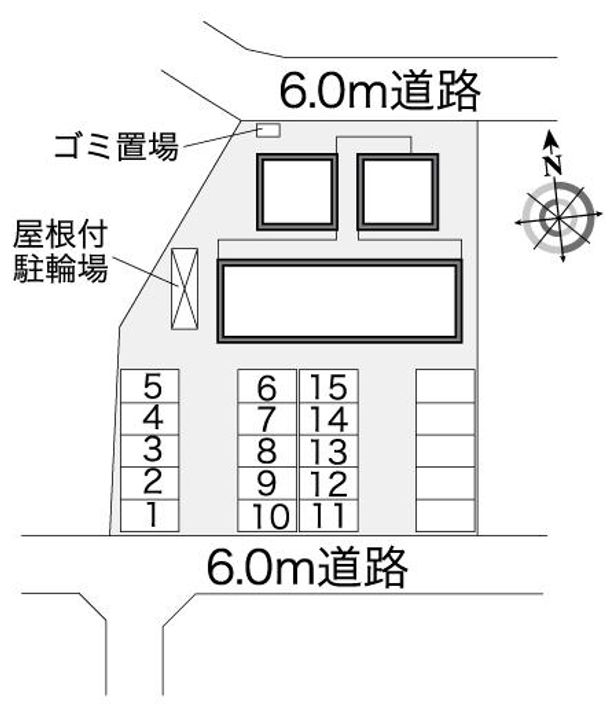 レオパレスAKURA5の地図