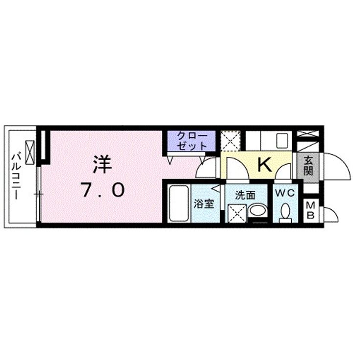 ソーレ・ピアッツアの間取り