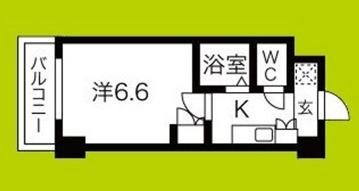 ドミール桜川IIの間取り
