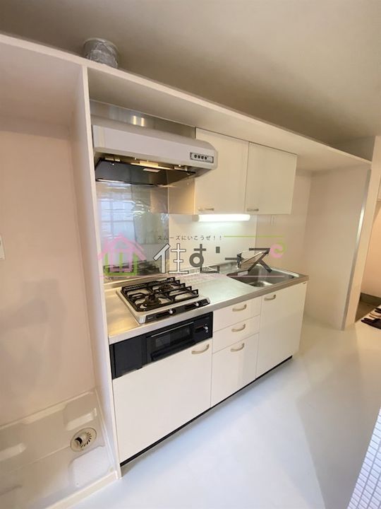 ガレット南森町のキッチン