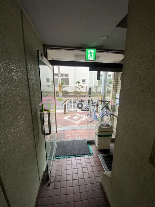 ハイムTTの玄関