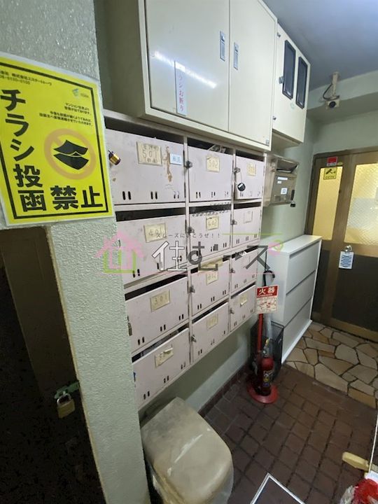 ハイムTTの玄関