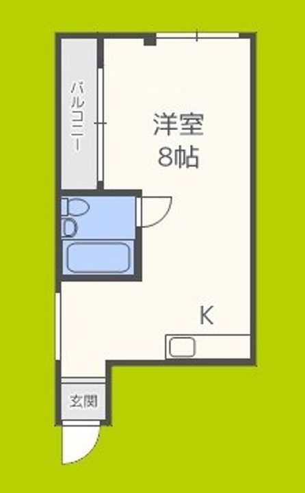 ハイムTTの間取り