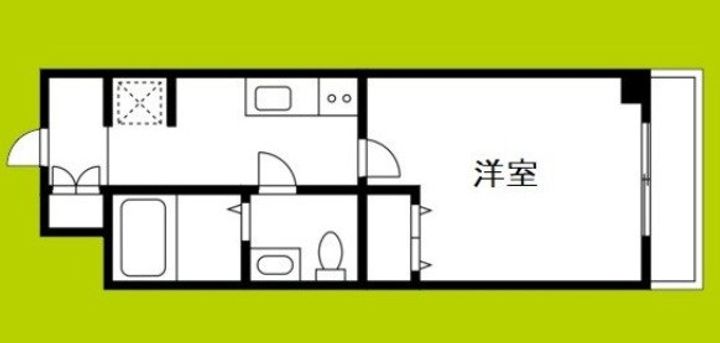 ラナップスクエア南堀江の間取り