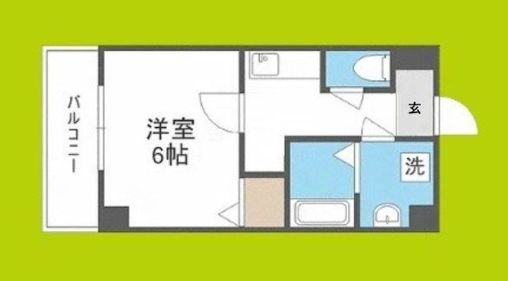 グランパシフィック清水丘の間取り