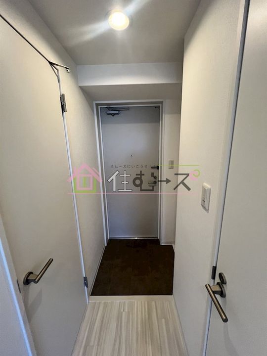 グランパシフィック清水丘の玄関