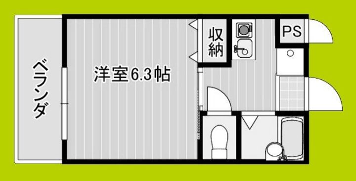 エクセレント上新10の間取り
