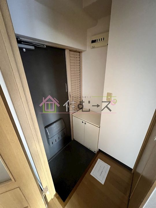 ウェルバート瓜破の玄関