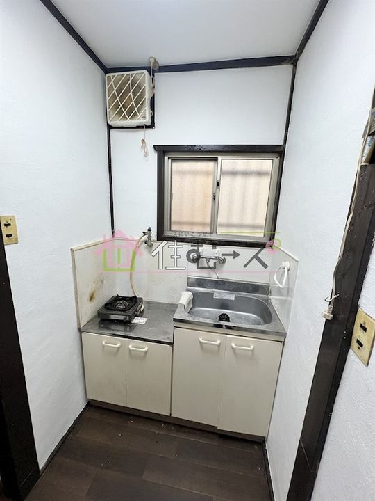 東住吉アパート2のキッチン