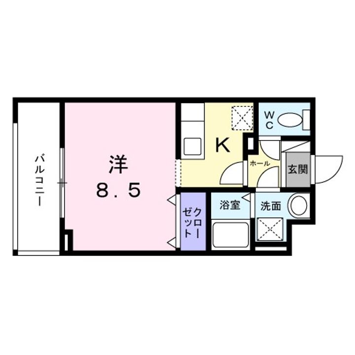 エクセル宝塚の間取り