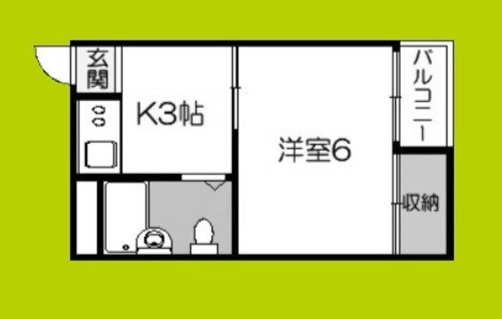 マンションいずみの間取り