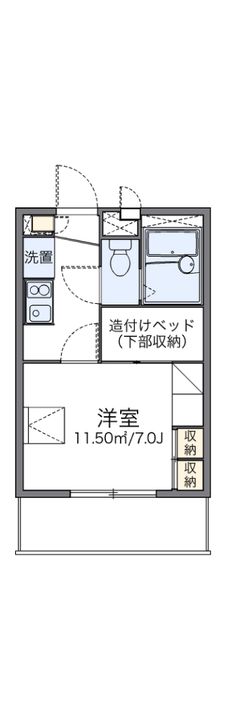 レオパレスWINの間取り