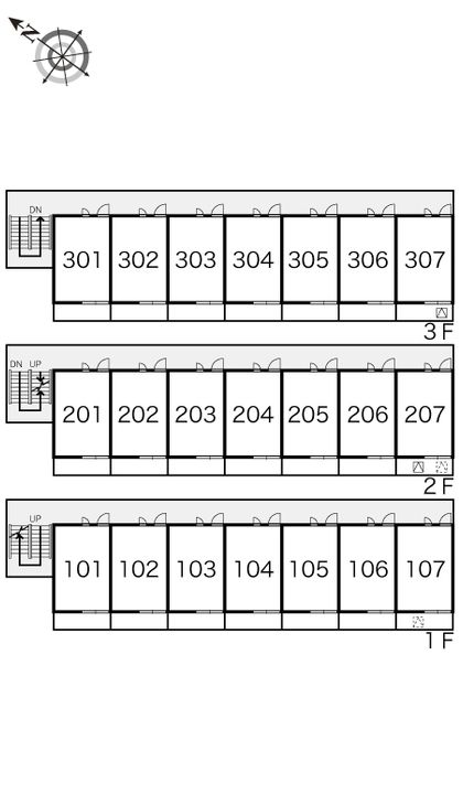 レオパレスフェリーチェの地図
