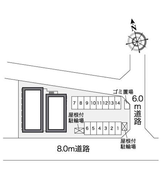 レオパレス虹の架け橋の地図