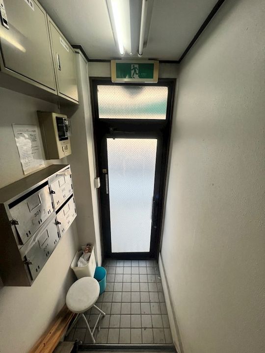 コーポ司IIの玄関