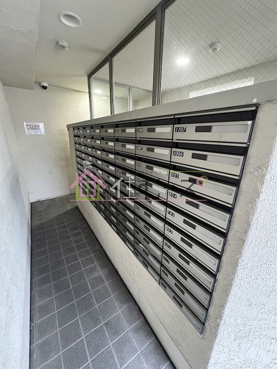 グレンパーク中川の玄関