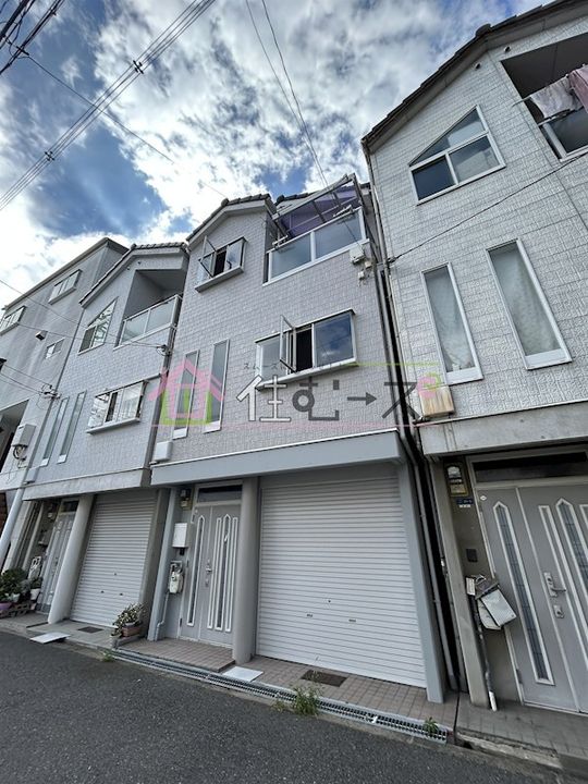 大阪府大阪市東住吉区矢田1丁目(一戸建)の賃貸物件の外観