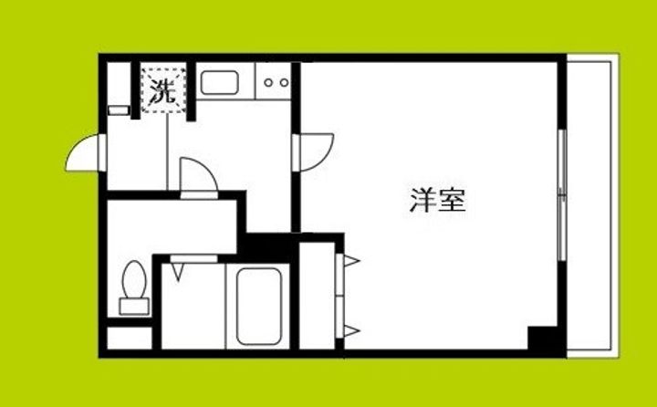 M’プラザ長居駅前の間取り