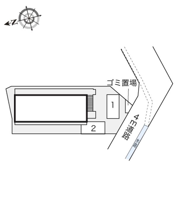 レオパレス総持寺WESTの地図
