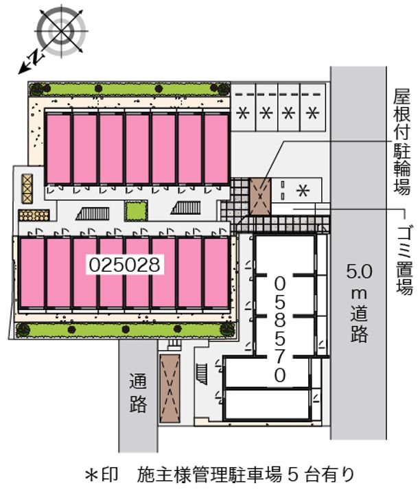 レオパレス長居公園の地図