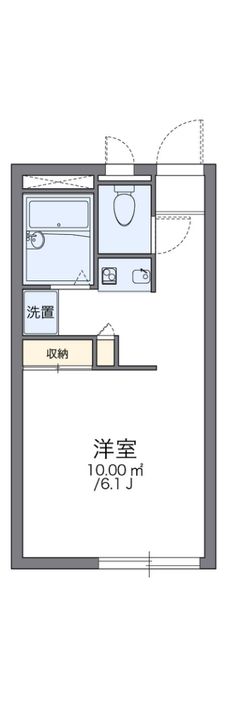 レオパレス花屋敷の間取り
