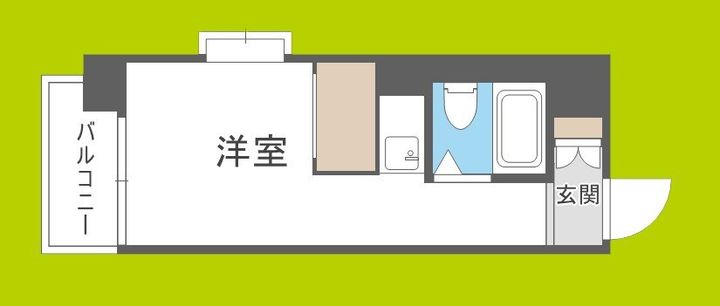 GSハイム中之島の間取り