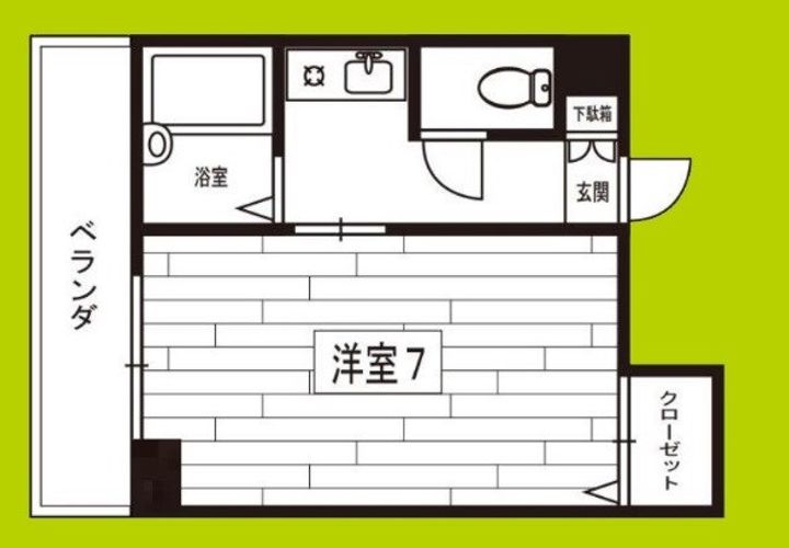 メルヘンハイツの間取り