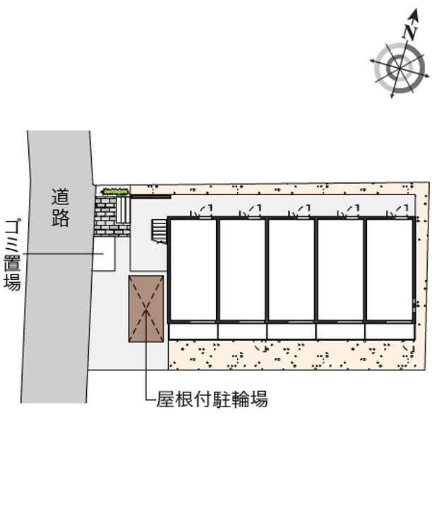 クレイノのぞみBの地図