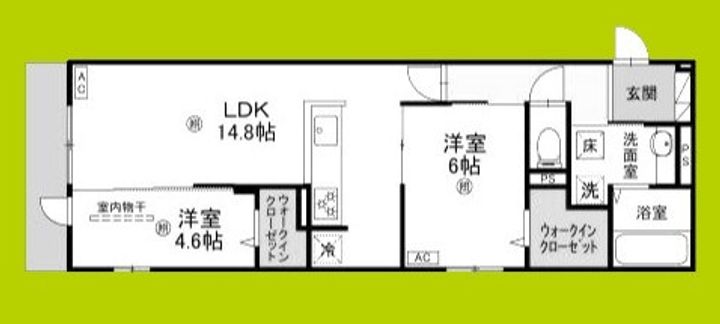 D’Sophiaの間取り