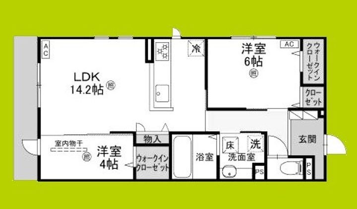 D’Sophiaの間取り