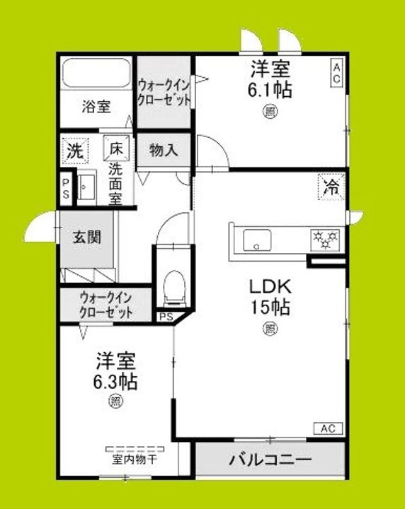 D’Sophiaの間取り