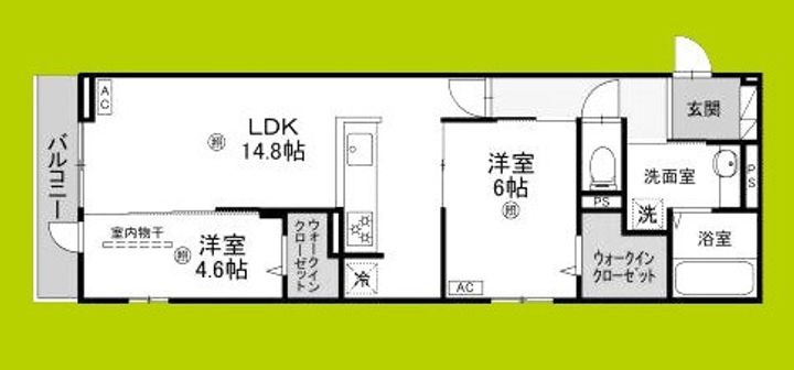 D’Sophiaの間取り