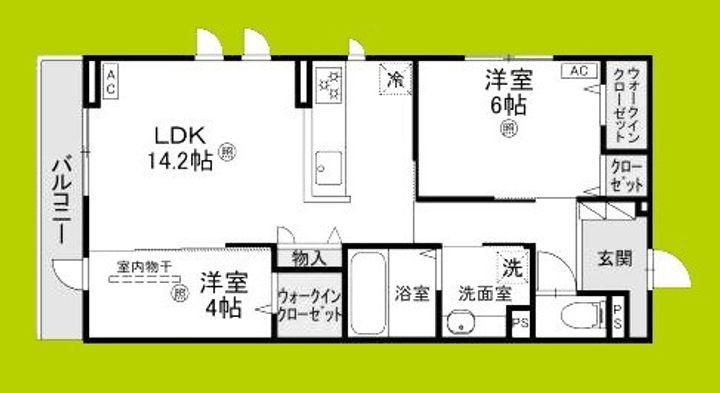 D’Sophiaの間取り