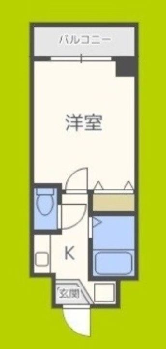 セレッソコート西心斎橋第3の間取り