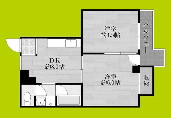 ローズハイツの間取り