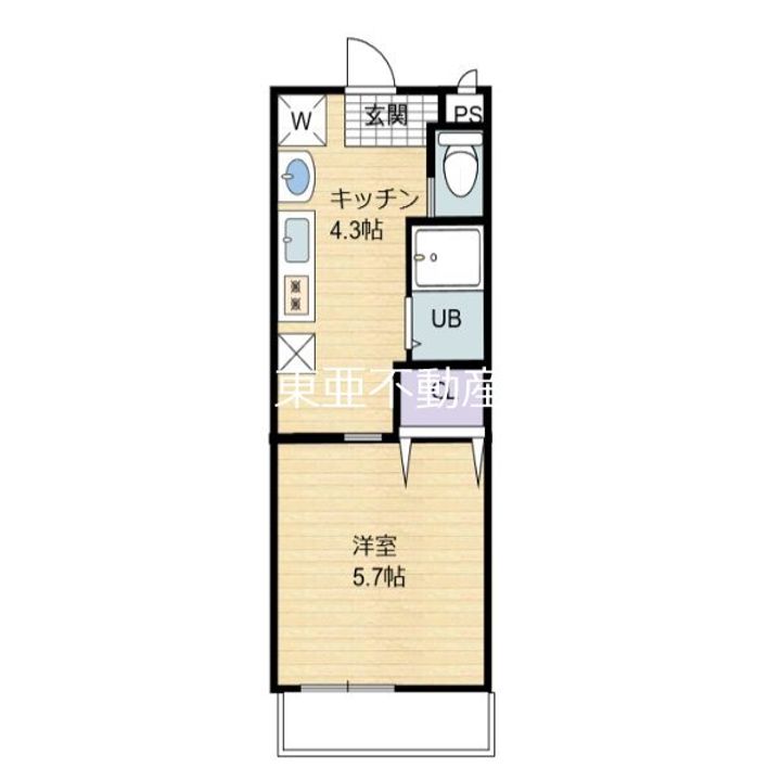 Modern Palazzo光の森105の間取り