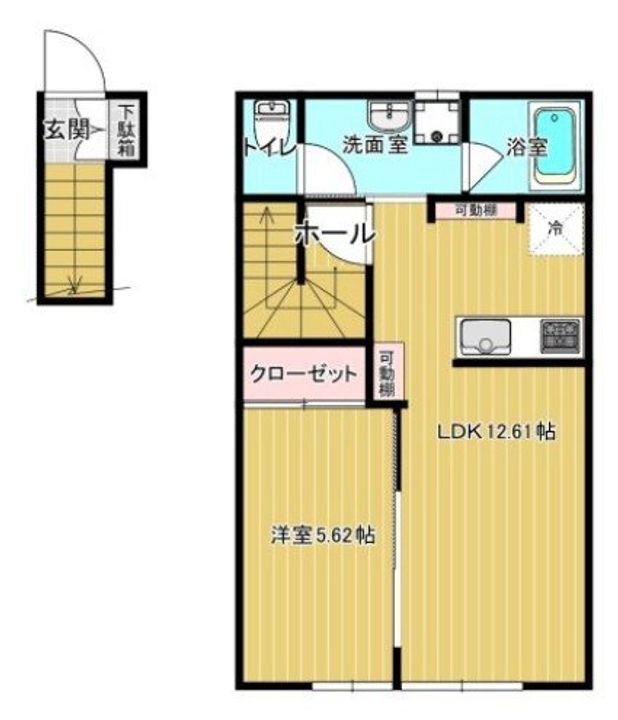メゾンクレールの間取り