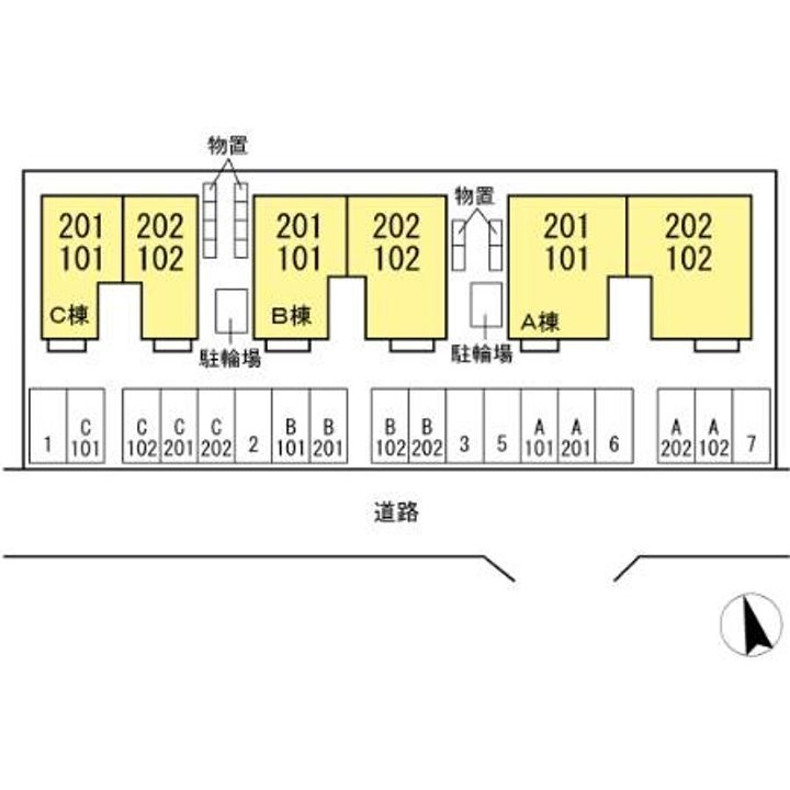 Elysion北白山台A102の地図