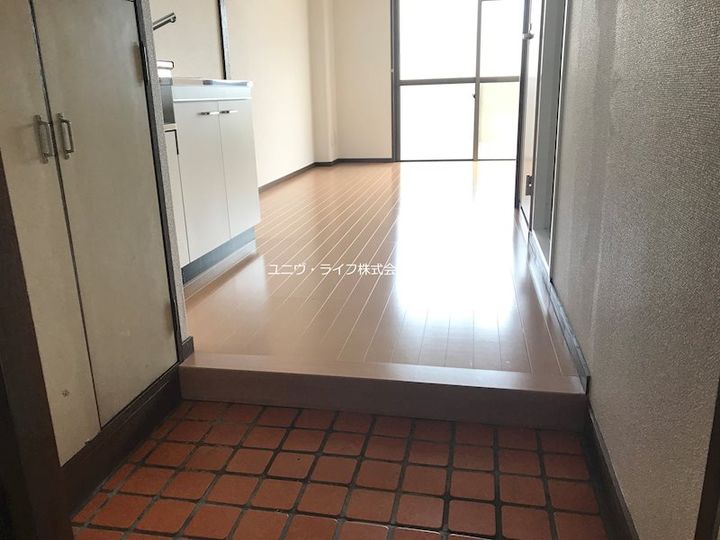 パークサイドマンションの玄関