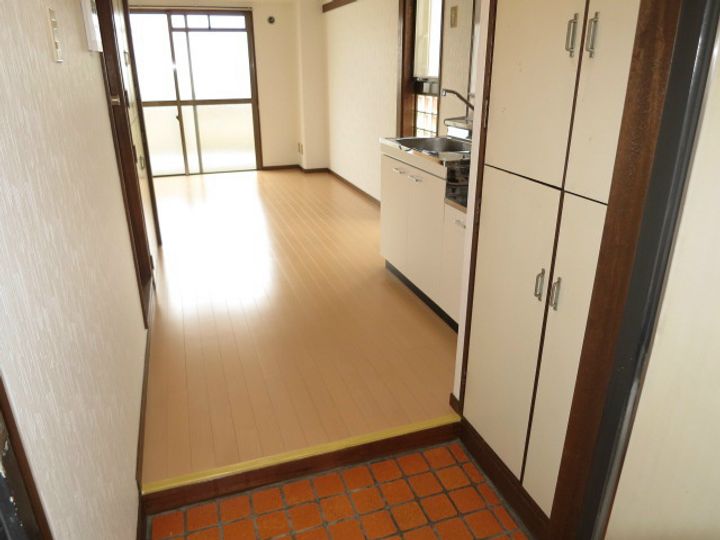 パークサイドマンションの玄関